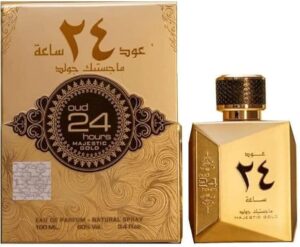 Majestic Oud 24 Hour Arabic Perfume 100ml Oud 24 Hour Unisex Oudh Fragrance